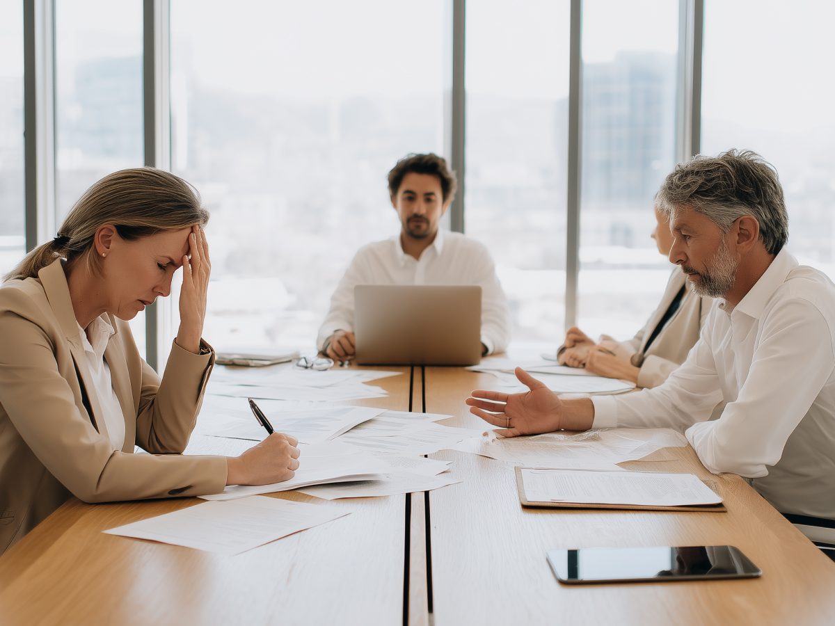 Why middle managers struggle when the pressure rises