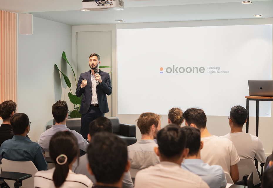 Okoone presentation photo ai academy
